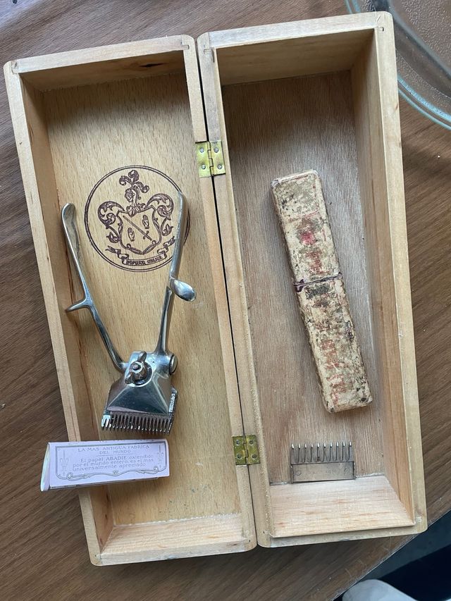 Máquina Cortapelo Antigua Manual