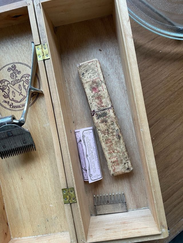 Máquina Cortapelo Antigua Manual