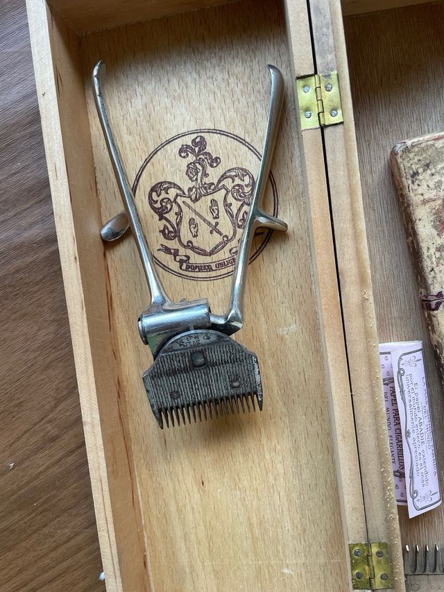 Máquina Cortapelo Antigua Manual