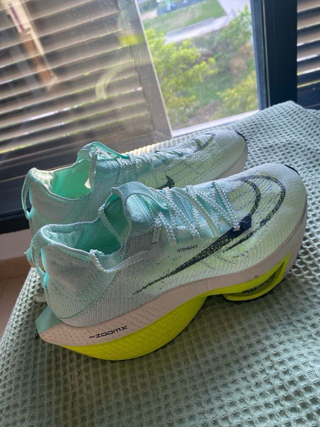 Zapatillas Nike Alphafly Next %2 Verde/Amarillo