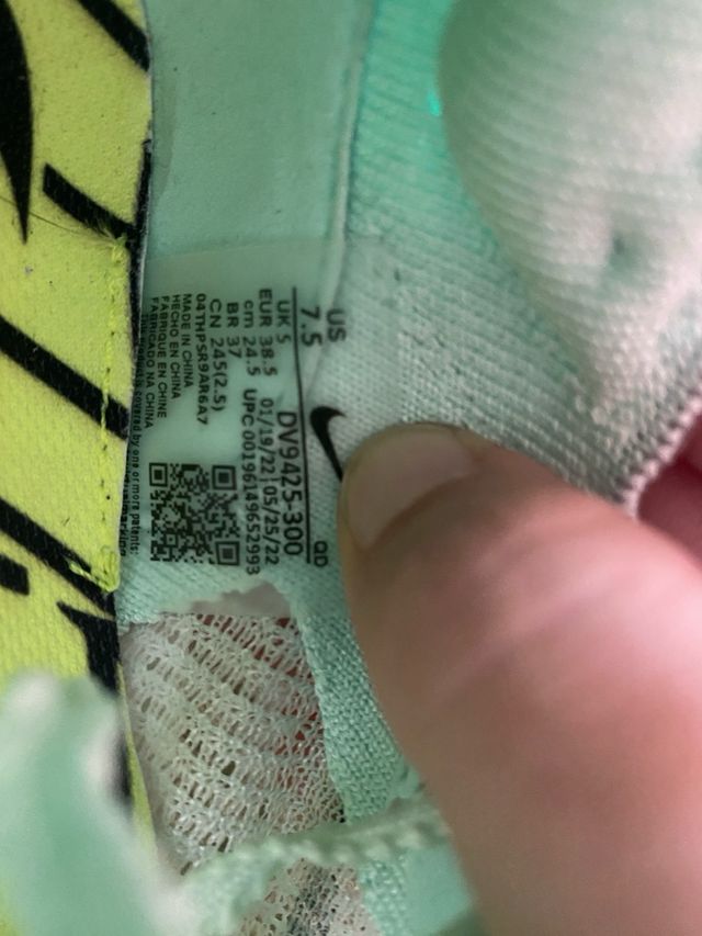 Zapatillas Nike Alphafly Next %2 Verde/Amarillo