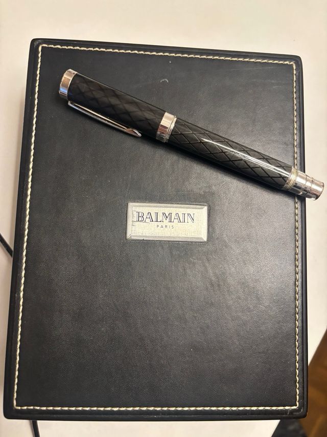 Bolígrafo Rolling Balmain Negro