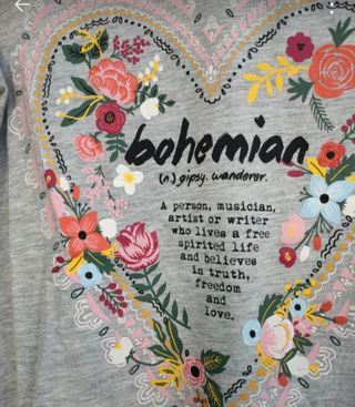 Pijama Tezenis Corazón Boho Flores