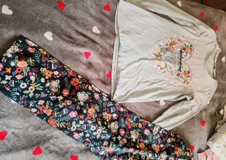 Pijama Tezenis Corazón Boho Flores