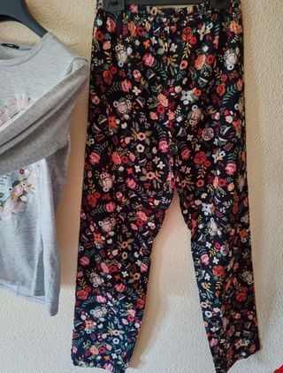 Pijama Tezenis Corazón Boho Flores