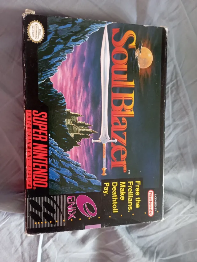 Soul Blazer Super Nintendo NTSC