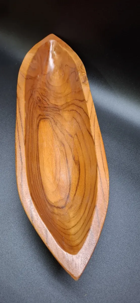 Bandeja Teca Madera Natural