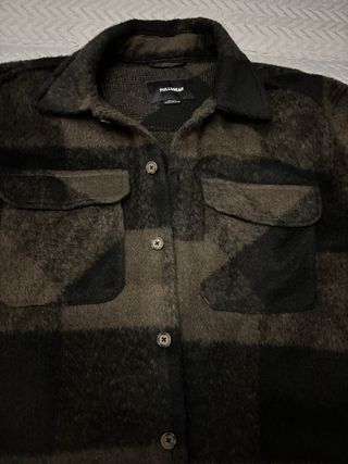 Chaqueta cuadros PULL&BEAR hombre