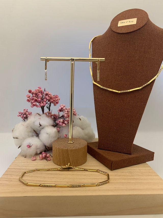 Conjunto en Oro 18kl