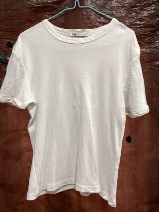 Camiseta ZARA Blanca