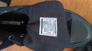 Converse Botas Negras Talla 41