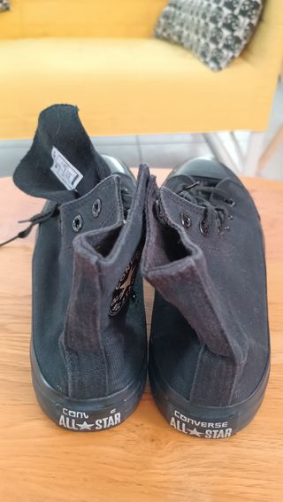 Converse Botas Negras Talla 41