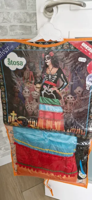 Disfraz Catrina Mujer Atosa Talla M-L
