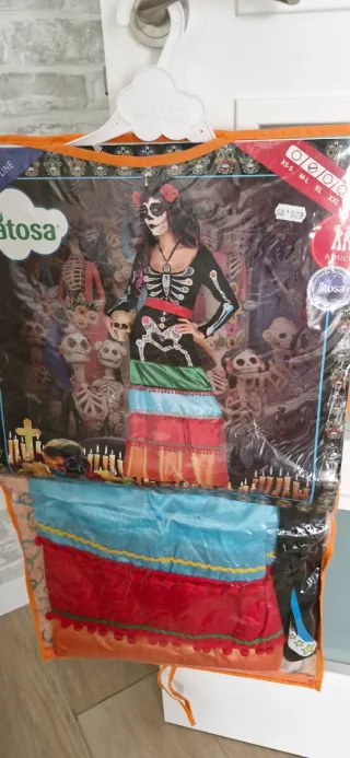 Disfraz Catrina Mujer Atosa Talla M-L