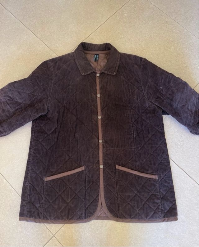 Giacca Levenham in velluto a coste Made in England