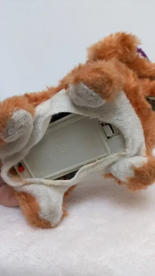 Peluche cane interattivo che cammina con batterie