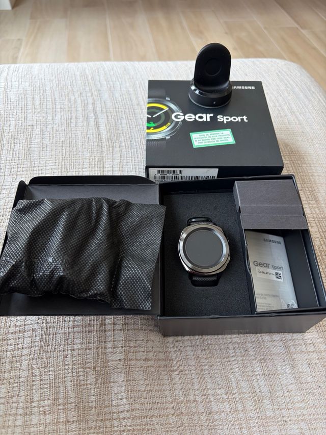 Samsung Gear Sport Smartwatch Negro/Plata
