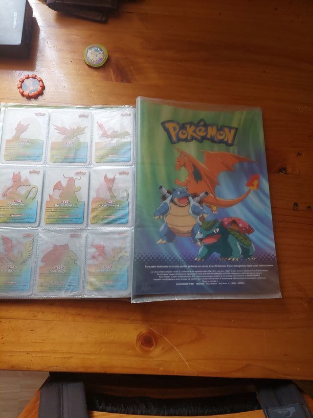 Álbum Pokémon Lamincards Colección Edibas