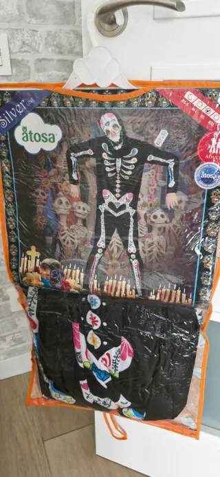 Disfraz Esqueleto Atosa Talla XL