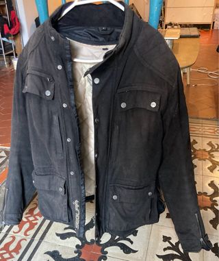 Chaqueta de moto SEGURA negra talla M