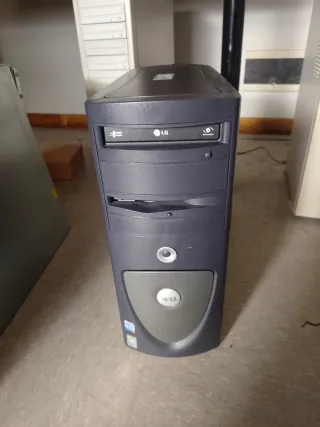 Torre Ordenador Dell Negra/Gris