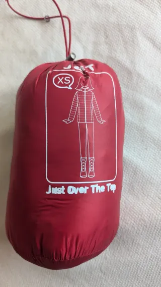 Chaqueta Jott plumas mujer roja Talla XS