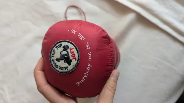 Chaqueta Jott plumas mujer roja Talla XS