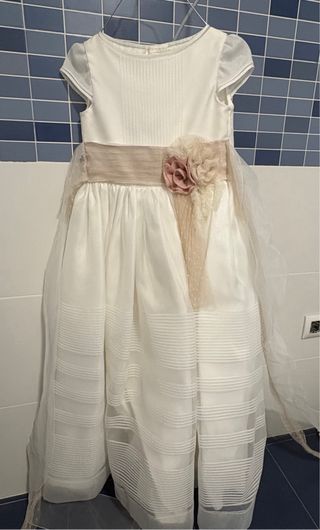 Vestido de Comunión con Cancán