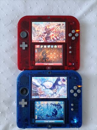 Nintendo 2DS Zafiro 64gb MUCHOS JUEGOS