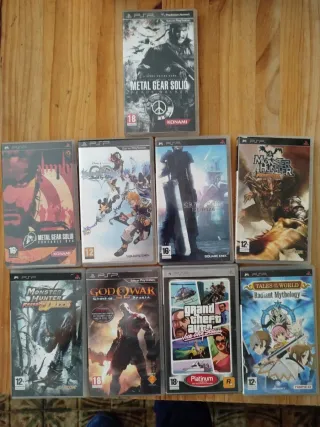 Pacchetto 9 Giochi PSP