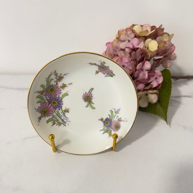 Tigela de porcelana Haviland Limoges floral