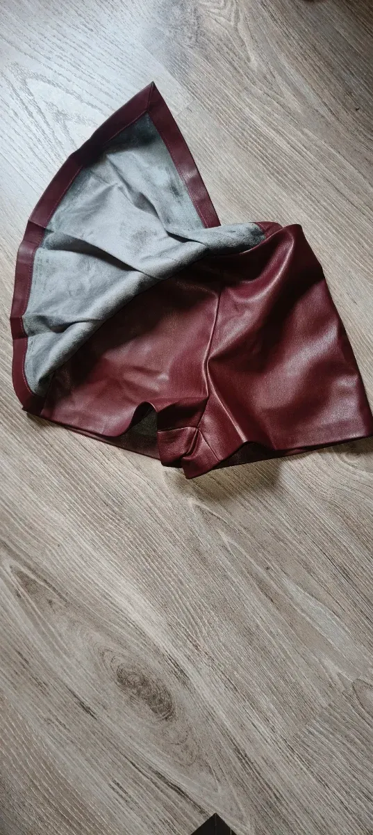 Falda pantalón niña roja