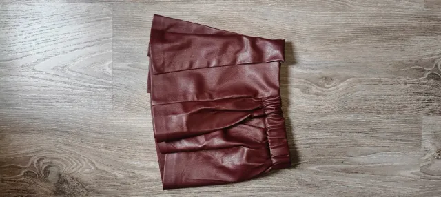 Falda pantalón niña roja