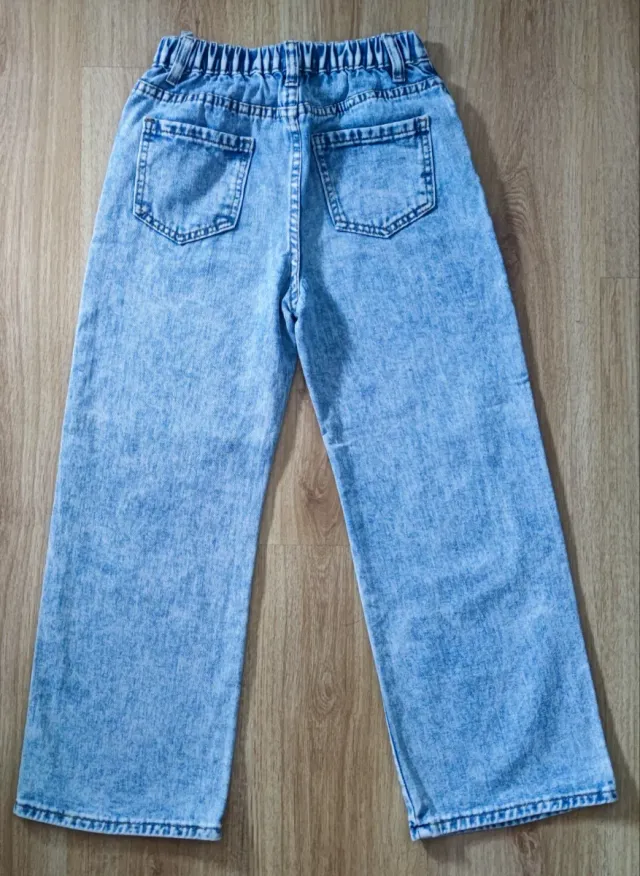 Lote 3 vaqueros niña talla 140/146