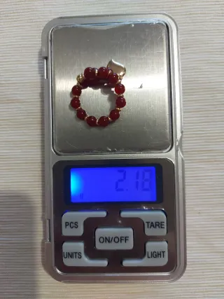 Anello oro giallo 750 e corniola