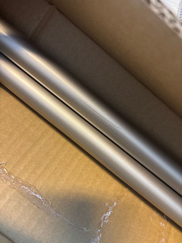 Barra Cortina Amazon Basics Extensible Niquel