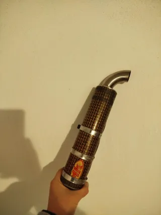 Silenciador escape moto/scooter