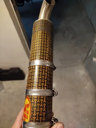 Silenciador escape moto/scooter