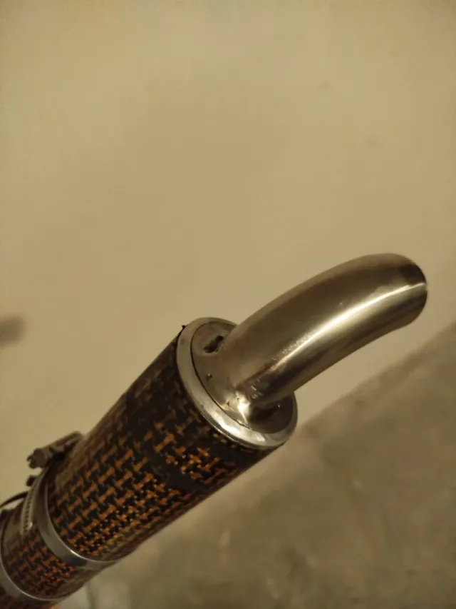 Silenciador escape moto/scooter