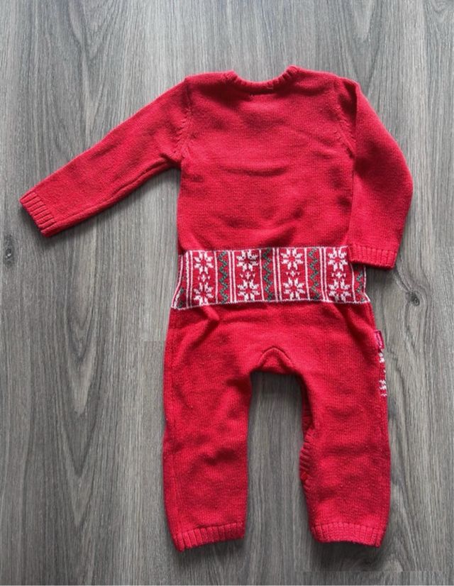 Pijama Boboli perro Navidad rojo