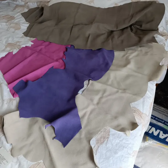 Lote Pieles Varios Colores