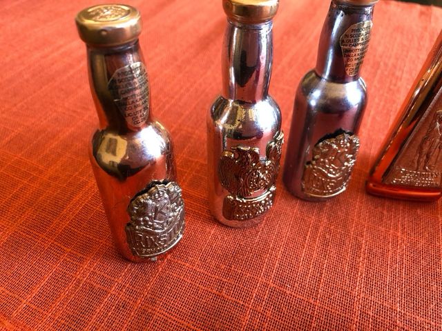 Lote 7 botellitas miniatura