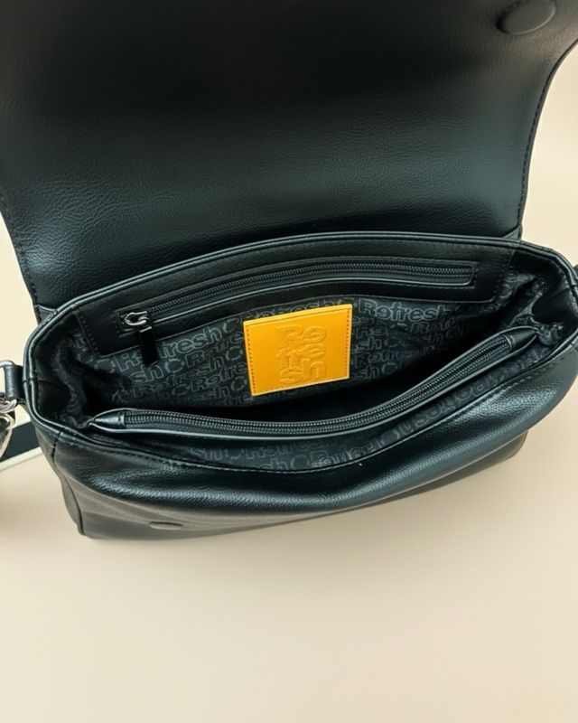 Bolso bandolera negro REFRESH