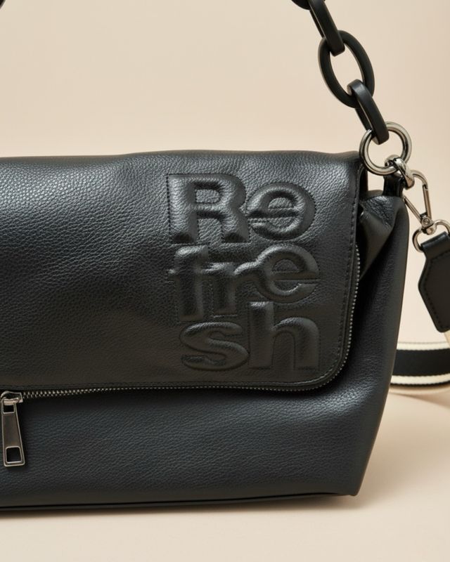 Bolso bandolera negro REFRESH