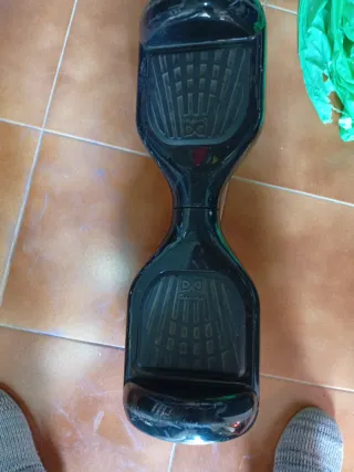 Patinete autoequilibrio negro sin cargador