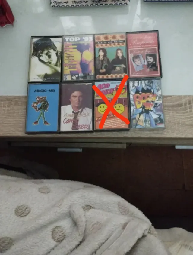 Lote 7 Casetes Música Variada