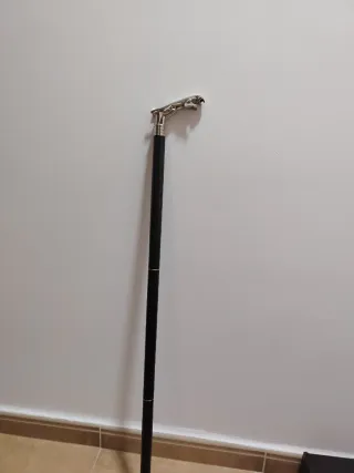 Bastón de lujo con cabeza de jaguar