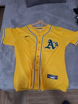 Camisa Béisbol Nike Atlanta A's Talla L