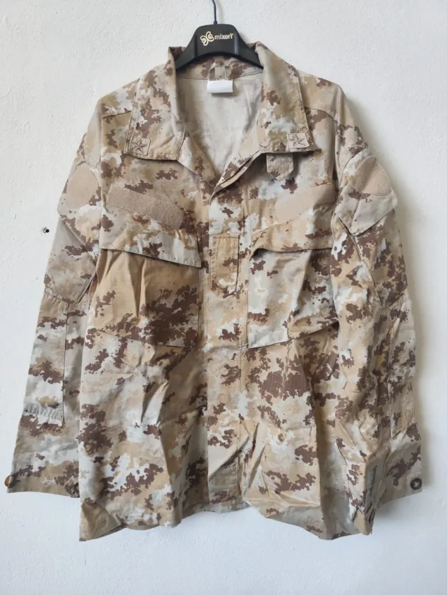 Giacca Esercito Italiano Mimetica Desert Tg 52