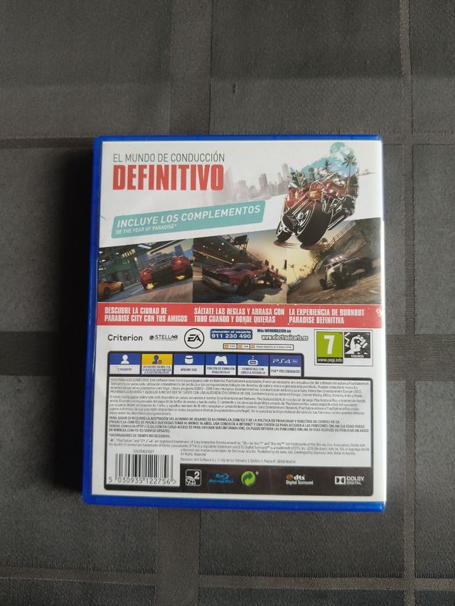 Burnout Paradise Remastered PS4